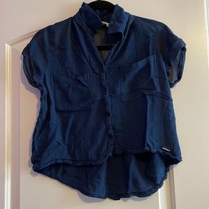 Abercrombie and Fitch Buttoned Shortsleeved Top